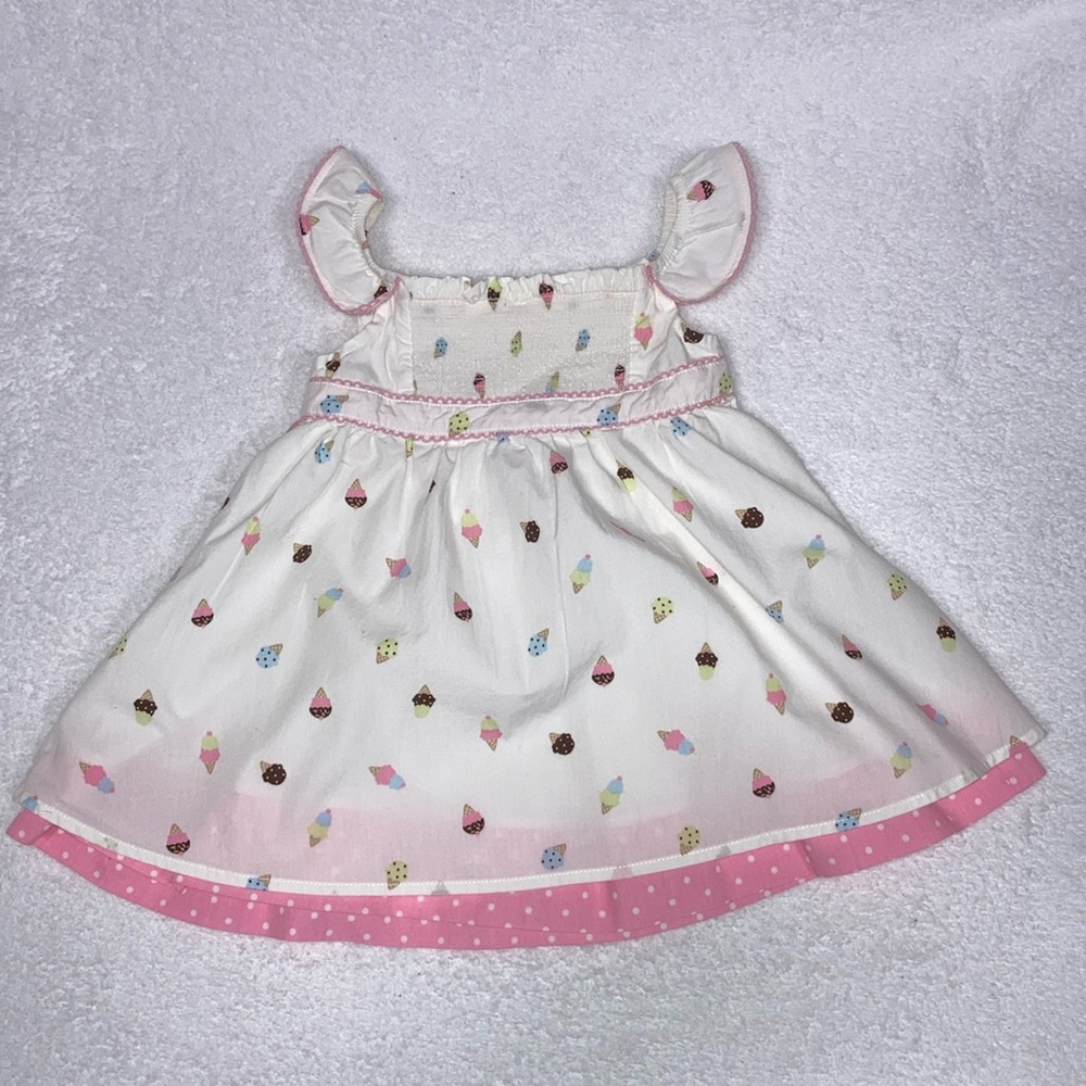 Gymboree ice cream social Flutter Sleeve Ice Cream Dress 2009 size 6/12m